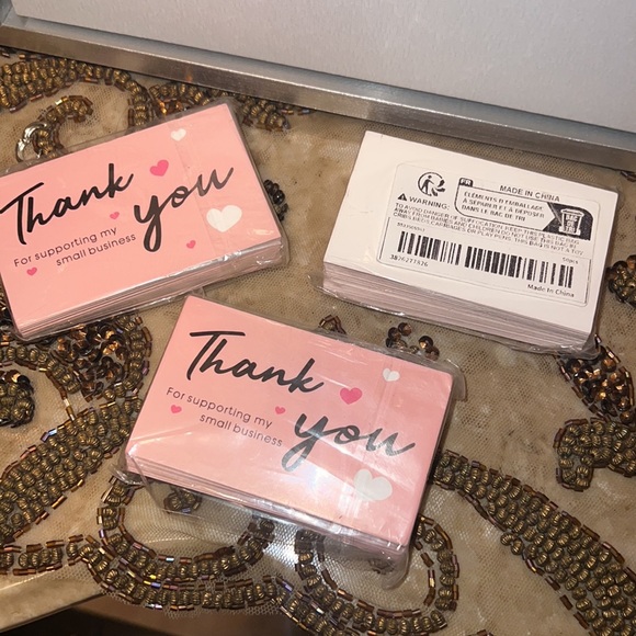 150 Thank you cards - Picture 3 of 3